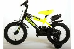 Volare Sportivo Børnecykel - Drenge - 14 Tommer - Neon Gul/Sort - 95% Samlet -Cykler Salgsbutik Sportivo 14 inch geel 12 W1800