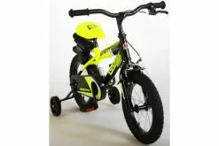 Volare Sportivo Børnecykel - Drenge - 14 Tommer - Neon Gul/Sort - 95% Samlet -Cykler Salgsbutik Sportivo 14 inch geel 9 W1800