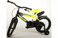 Volare Sportivo Børnecykel - Drenge - 16 Tommer - Neon Gul Sort - 95% Samlet -Cykler Salgsbutik Sportivo 16 inch geel 13 W1800