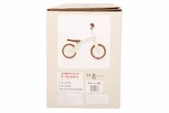 Volare Balance Bike - Drenge Og Piger - 10 Tommer - Creme -Cykler Salgsbutik Volare 10 inch Balance Bike 3