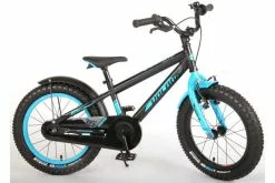 Volare Rocky Børnecykel - 16 Tommer - Sort/Blå - 95% Samlet - Prime Collection -Cykler Salgsbutik Volare 16 inch Rocky 1 W1800 1