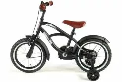 Volare Black Cruiser Børnecykel - Drenge - 14 Tommer - Sort - 95% Samlet -Cykler Salgsbutik Volare Black Cruiser 14 inch jongensfiets 17 W1800