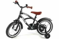 Volare Black Cruiser Børnecykel - Drenge - 14 Tommer - Sort - 95% Samlet -Cykler Salgsbutik Volare Black Cruiser 14 inch jongensfiets 19 W1800