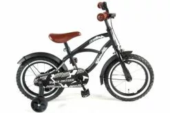Volare Black Cruiser Børnecykel - Drenge - 14 Tommer - Sort - 95% Samlet
