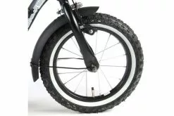 Volare Black Cruiser Børnecykel - Drenge - 14 Tommer - Sort - 95% Samlet -Cykler Salgsbutik Volare Black Cruiser 14 inch jongensfiets 3 W1800 krpm oq