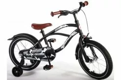 Volare Black Cruiser Børnecykel - Drenge - 16 Tommer - Sort -Cykler Salgsbutik Volare Black Cruiser 16 inch jongensfiets CH 1 W1800