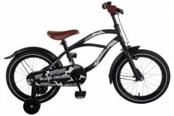 Volare Black Cruiser Børnecykel - Drenge - 16 Tommer - Sort