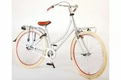 Volare Classic Oma Damecykel - 45 Centimeter - Matt Sølv -Cykler Salgsbutik Volare Classic Oma 28 inch mat Silver 1 W1800