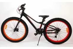 Volare Gradient Børnecykel - Drenge - 24 Tommer - Sort Orange Rød - 7 Gear - Prime Collection -Cykler Salgsbutik Volare Gradient 13 W1800