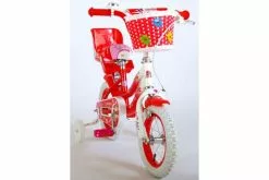 Volare Lovely Børnecykel - Piger - 12 Tommer - Rød -Cykler Salgsbutik Volare Lovely kinderfiets 14 W1800