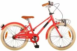 Volare Melody Børnecykel - Piger - 20 Tommer - Koralrød - To Håndbremser - Prime Collection