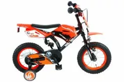 Volare Motorcykel Børnecykel - Drenge - 12 Tommer - Orange - 95% Samlet