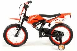 Volare Motorcykel Børnecykel - Drenge - 16 Tommer - Orange - 95% Samlet -Cykler Salgsbutik Volare Motobike 16 inch 15 W1800 ft9z fh