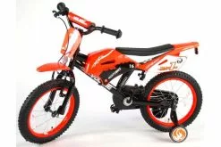 Volare Motorcykel Børnecykel - Drenge - 16 Tommer - Orange - 95% Samlet -Cykler Salgsbutik Volare Motobike 16 inch 16 W1800