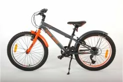 Volare Rocky Børnecykel - 20 Tommer - Grey Orange - 6 Speed - Prime Collection -Cykler Salgsbutik Volare Rocky Kinderfiets 20inch 12 W1800