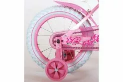 Volare Rose Børns Cykel - Piger - 14 Tommer - Lyserød/Hvid - 95% Samlet -Cykler Salgsbutik Volare Rose 14 inch fiets 3 W1800