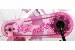 Volare Rose Børns Cykel - Piger - 14 Tommer - Lyserød/Hvid - 95% Samlet -Cykler Salgsbutik Volare Rose 14 inch fiets 5 W1800