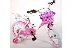 Volare Rose Børns Cykel - Piger - 16 Tommer - Lyserød/Hvid - 95% Samlet -Cykler Salgsbutik Volare Rose 16 inch fiets 1 W1800