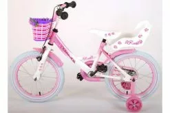 Volare Rose Børns Cykel - Piger - 16 Tommer - Lyserød/Hvid - 95% Samlet -Cykler Salgsbutik Volare Rose 16 inch fiets 14 W1800