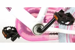 Volare Rose Børns Cykel - Piger - 16 Tommer - Lyserød/Hvid - 95% Samlet -Cykler Salgsbutik Volare Rose 16 inch fiets 16 W1800