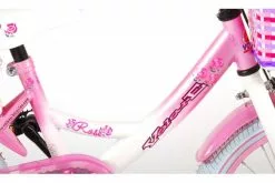 Volare Rose Børns Cykel - Piger - 16 Tommer - Lyserød/Hvid - 95% Samlet -Cykler Salgsbutik Volare Rose 16 inch fiets 6 W1800