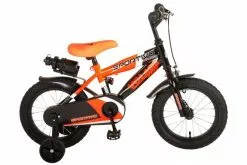 Volare Sportivo Børnecykel - Drenge - 14 Tommer - Neon Orange/Sort - 95% Samlet