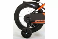 Volare Sportivo Børnecykel - Drenge - 14 Tommer - Neon Orange/Sort - 95% Samlet -Cykler Salgsbutik Volare Sportivo 14 inch 3 W1800