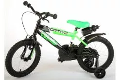 Volare Sportivo Børnecykel - Drenge - 16 Tommer - Neon Grøn Sort - 95% Samlet -Cykler Salgsbutik Volare Sportivo 16 inch 15 W1800