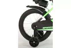 Volare Sportivo Børnecykel - Drenge - 16 Tommer - Neon Grøn Sort - 95% Samlet -Cykler Salgsbutik Volare Sportivo 16 inch 4 W1800
