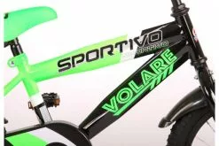 Volare Sportivo Børnecykel - Drenge - 16 Tommer - Neon Grøn Sort - 95% Samlet -Cykler Salgsbutik Volare Sportivo 16 inch 6 W1800