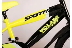 Volare Sportivo Børnecykel - Drenge - 18 Tommer - Neon Yellow Black -Cykler Salgsbutik Volare Sportivo 18 inch 5 W1800