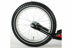 Volare Scooter 16 Tommer Sort Rød -Cykler Salgsbutik Volare Step 3 W1800